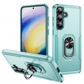 Deksel Samsung Galaxy S25 Fe Ringholder Med Metalleffekt