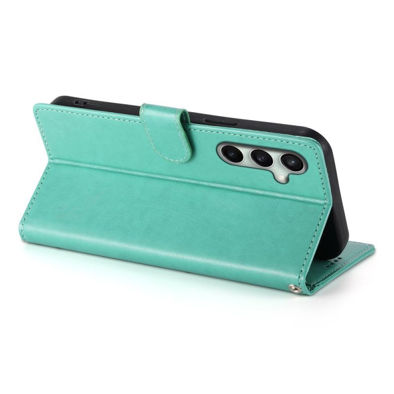 Folio Deksel Samsung Galaxy S25 Fe Blomsterprint Beskyttelse Deksel