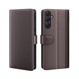 Folio Deksel Samsung Galaxy S25 Fe Ekte Skinn