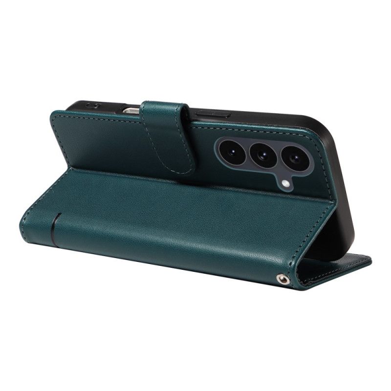 Folio Deksel Samsung Galaxy S25 Fe Kattetrykk Med Stropp