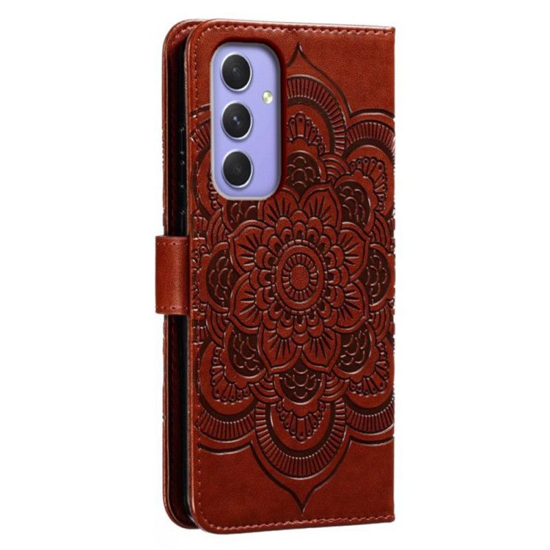 Folio Deksel Samsung Galaxy S25 Fe Mandala-mønster Beskyttelse Deksel