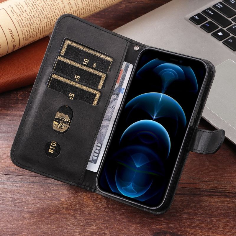 Folio Deksel Samsung Galaxy S25 Fe Myntpung Beskyttelse Deksel