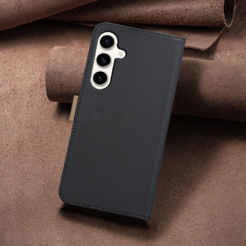 Folio Deksel Til Samsung Galaxy S25 Fe Blomsterprint Binfen-farge