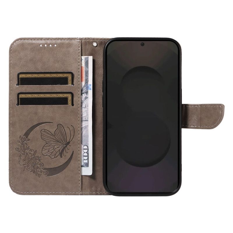 Folio Deksel Til Samsung Galaxy S25 Fe Grafisk Sommerfugl