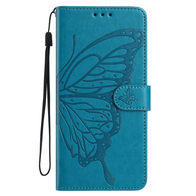 Folio Deksel Til Samsung Galaxy S25 Fe Sommerfugl Design