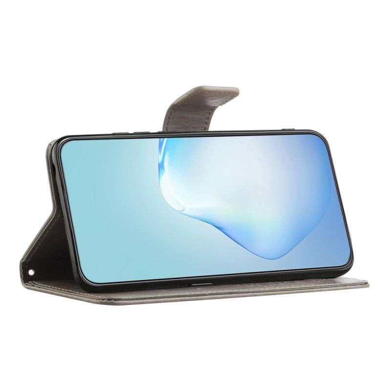 Lærdeksel Folio Deksel Samsung Galaxy S25 Fe Mobildeksel Tre Og Ugler