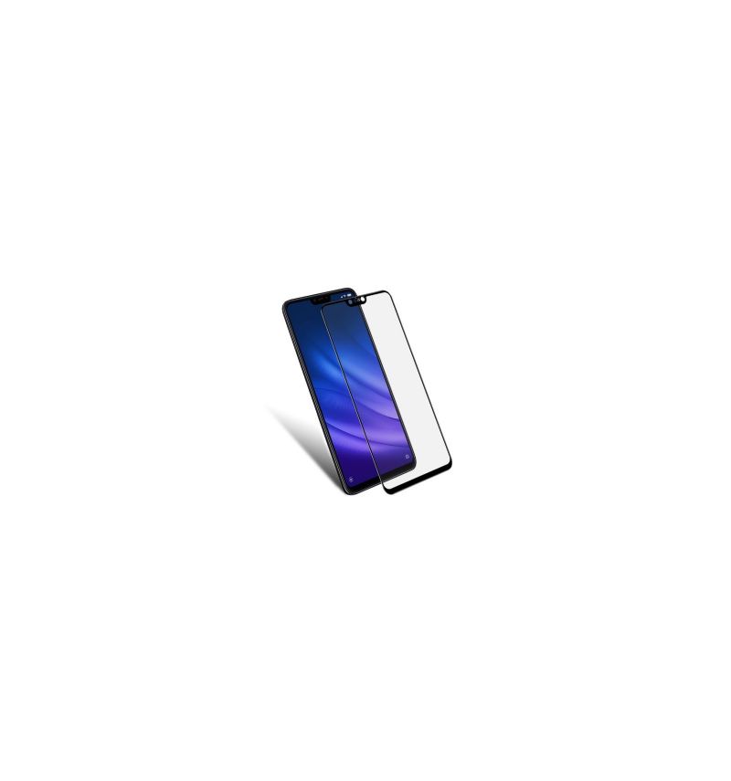 Xiaomi Mi 8 Lite Skjermbeskytter I Herdet Glass I Full Størrelse - Svart