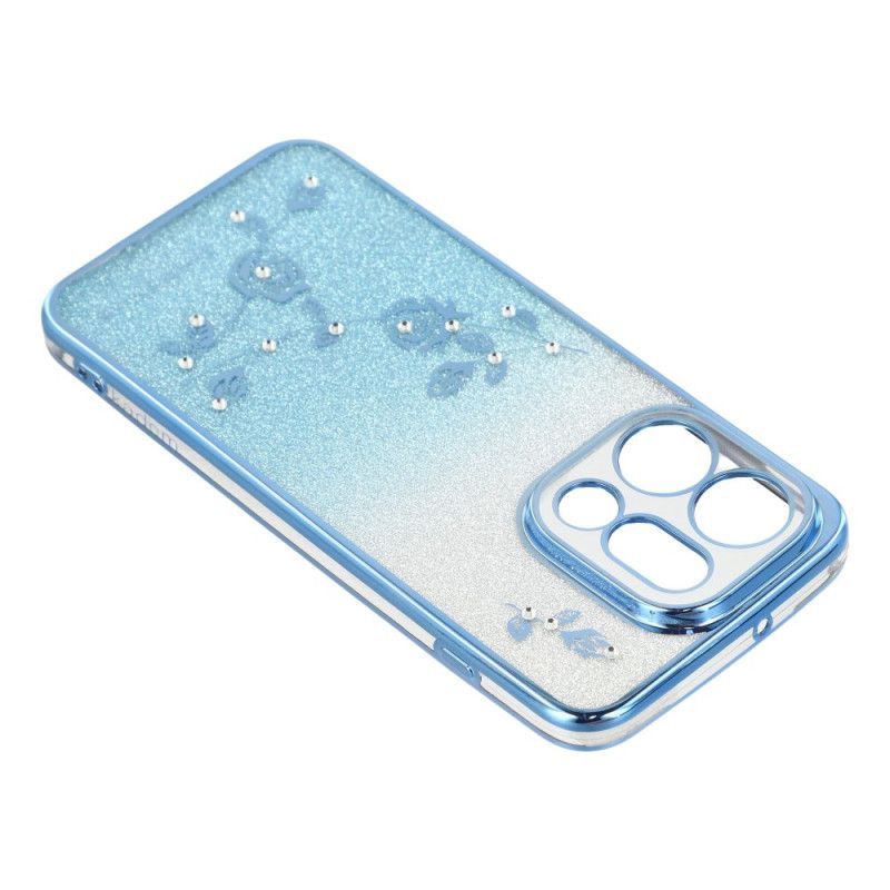 Deksel Oppo Find X9 5g Kadem Blomster Og Paljetter