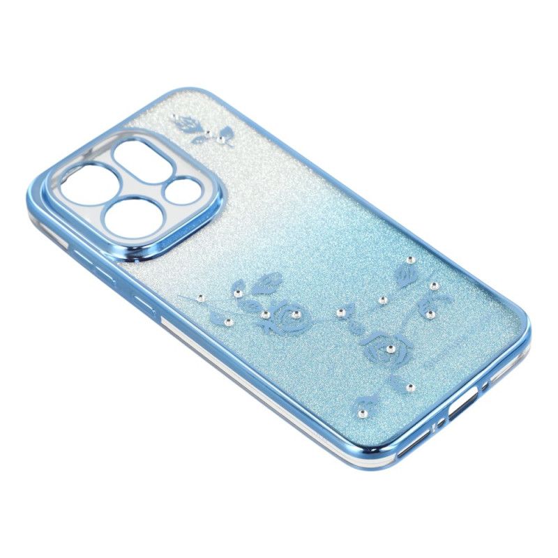 Deksel Oppo Find X9 5g Kadem Blomster Og Paljetter