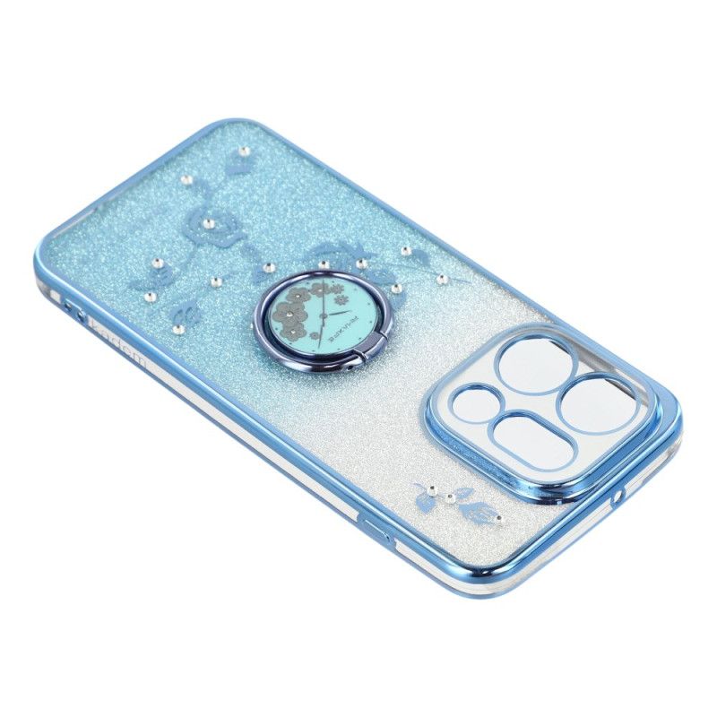 Deksel Til Oppo Find X9 5g Kadem Blomster- Og Strassringholder