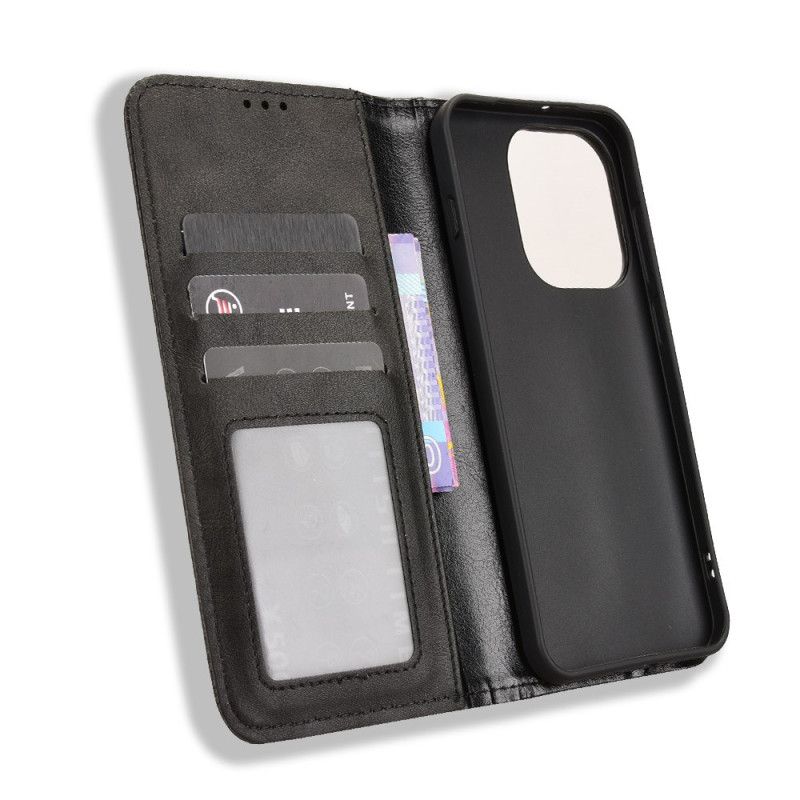 Folio Deksel Lær Oppo Find X9 5g Vintage Kant