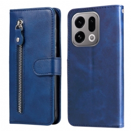 Folio Deksel Oppo Find X9 5g Lomme Med Glidelås