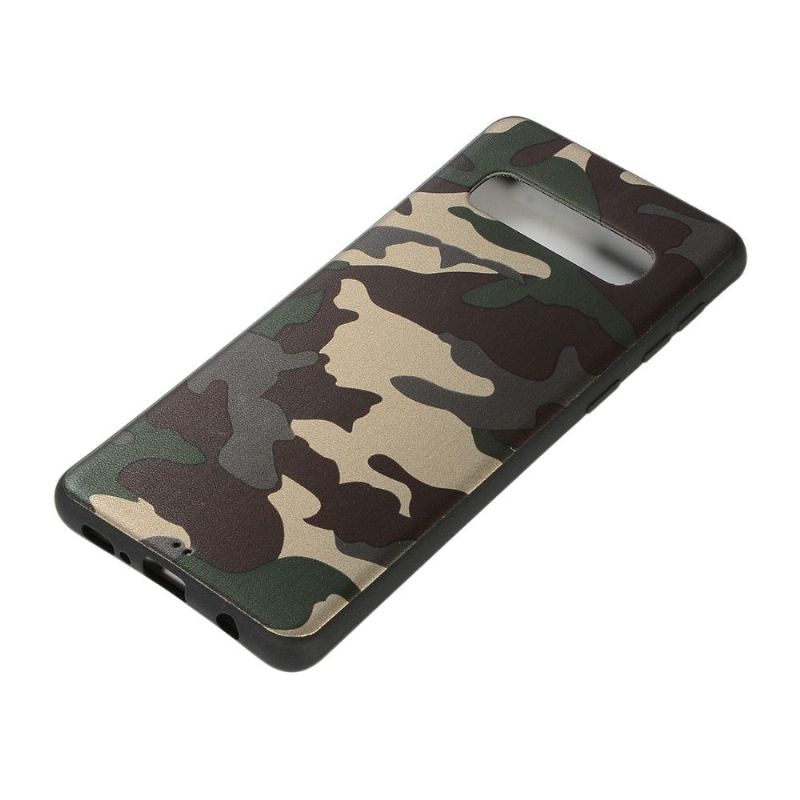 Deksel Til Samsung Galaxy S10 Militær Camo Gel