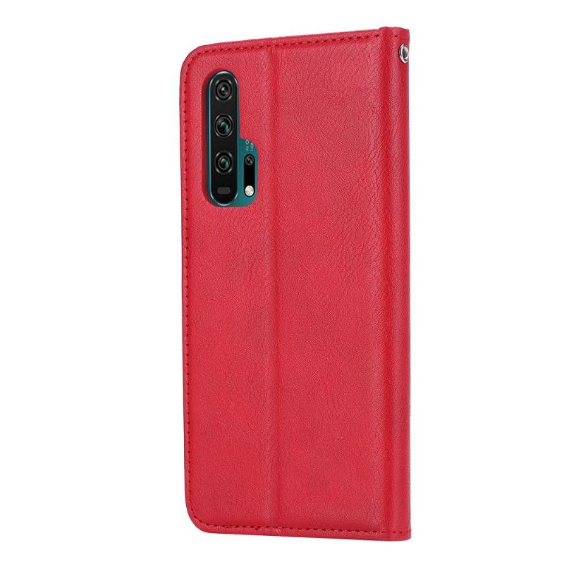 Folio Deksel Til Honor 20 Pro Stativveske I Skinn