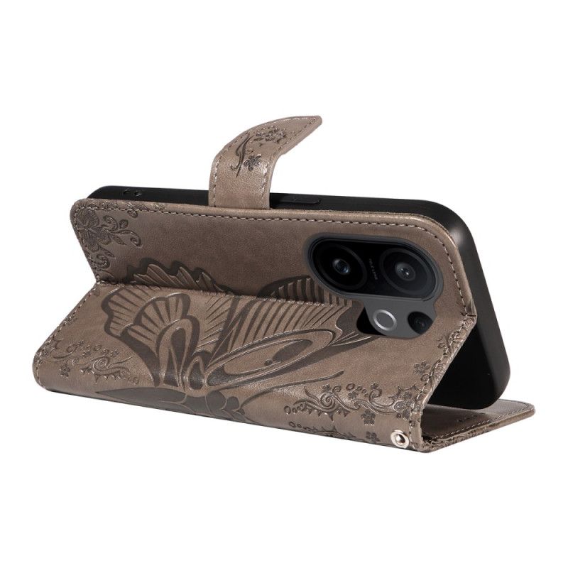 Folio Deksel Vivo X200 Fe Grafisk Sommerfugl