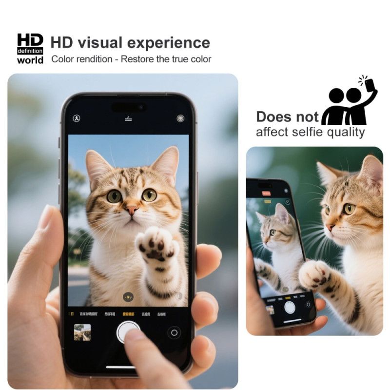 Heldekkende Skjermbeskytter I Herdet Glass For Vivo X200 Fe Imak