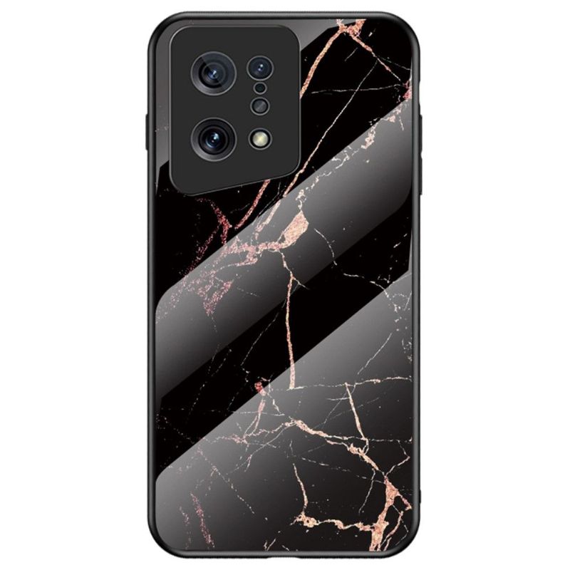 Deksel Til Oppo Find X5 Lina Marmor Herdet Glass