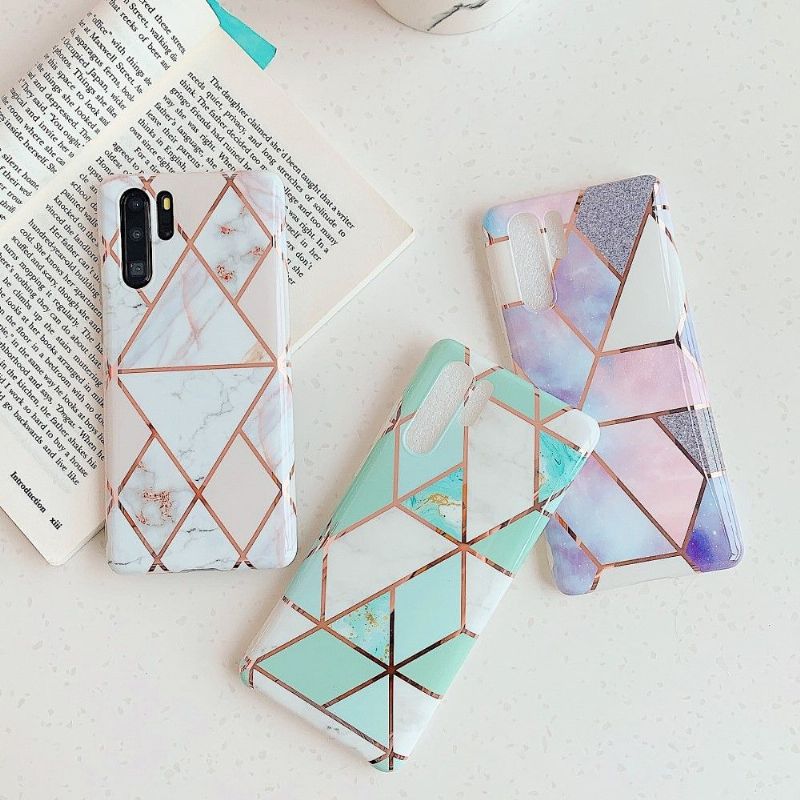 Deksel Til Huawei P30 Pro Originalitet Marmor Geometrisk Stil