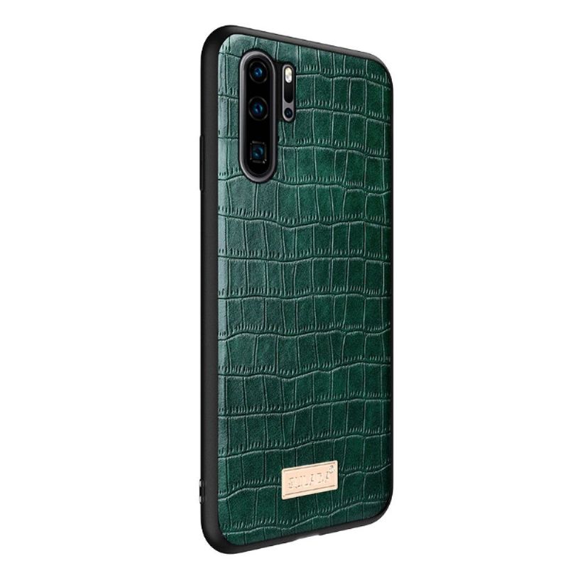 Deksel Til Huawei P30 Pro Sulada Croc Skinneffekt