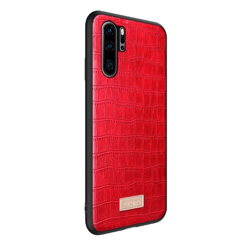 Deksel Til Huawei P30 Pro Sulada Croc Skinneffekt