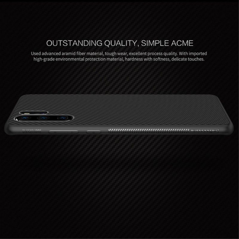 Deksel Til Huawei P30 Pro Syntetisk Fiber