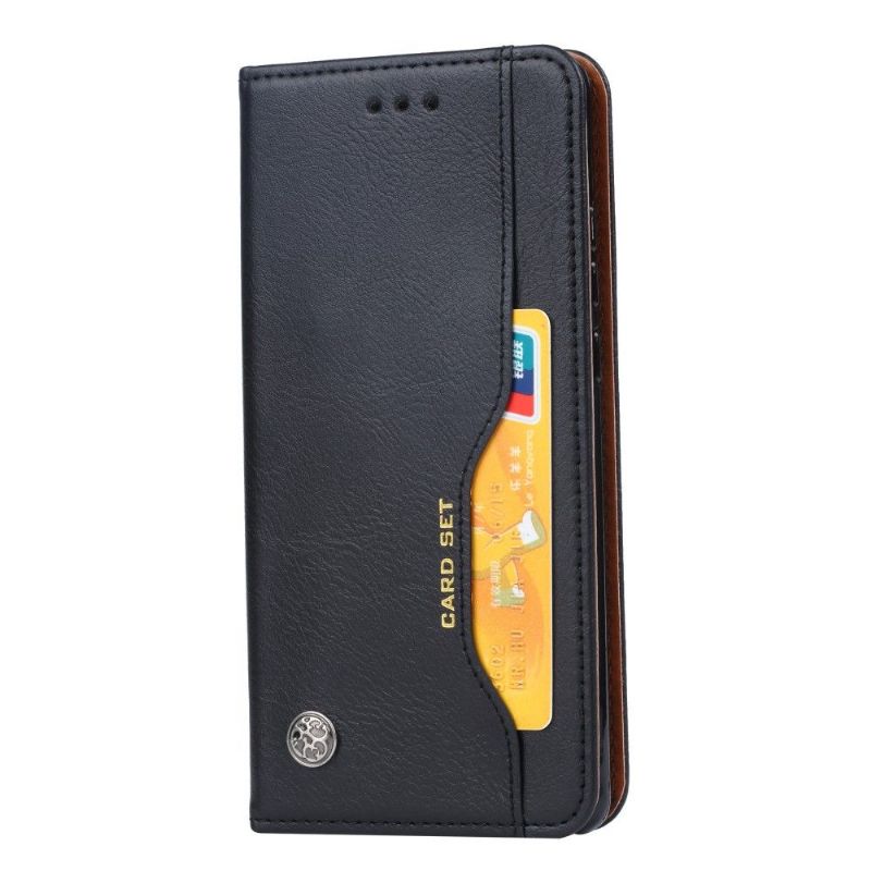 Etui Til Huawei P30 Pro Skinn Med Stativ