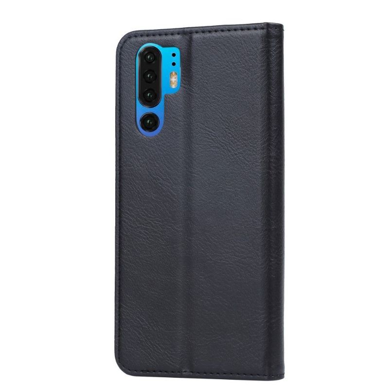 Etui Til Huawei P30 Pro Skinn Med Stativ