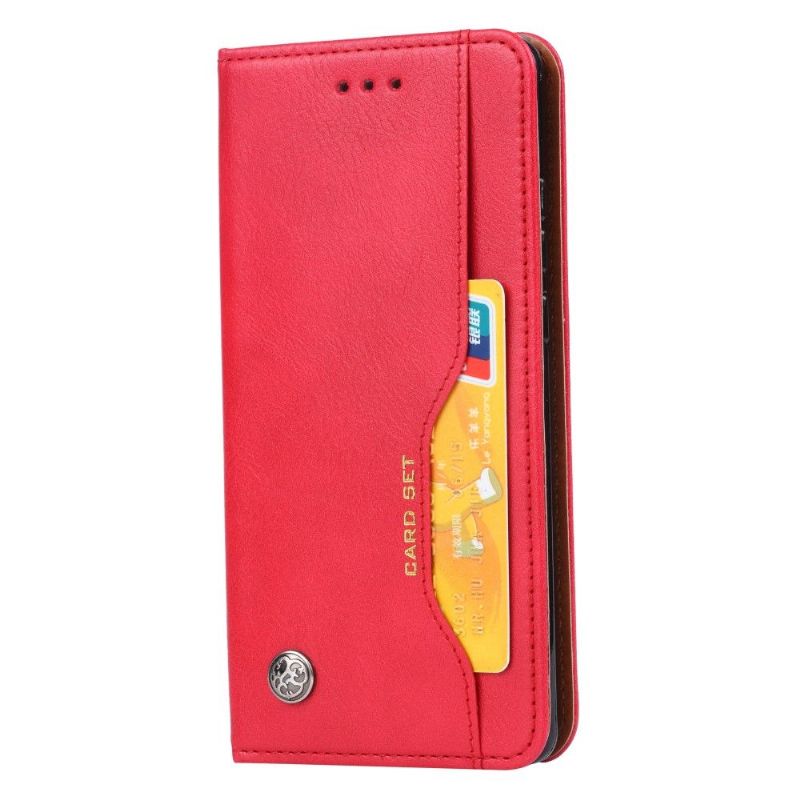 Etui Til Huawei P30 Pro Skinn Med Stativ