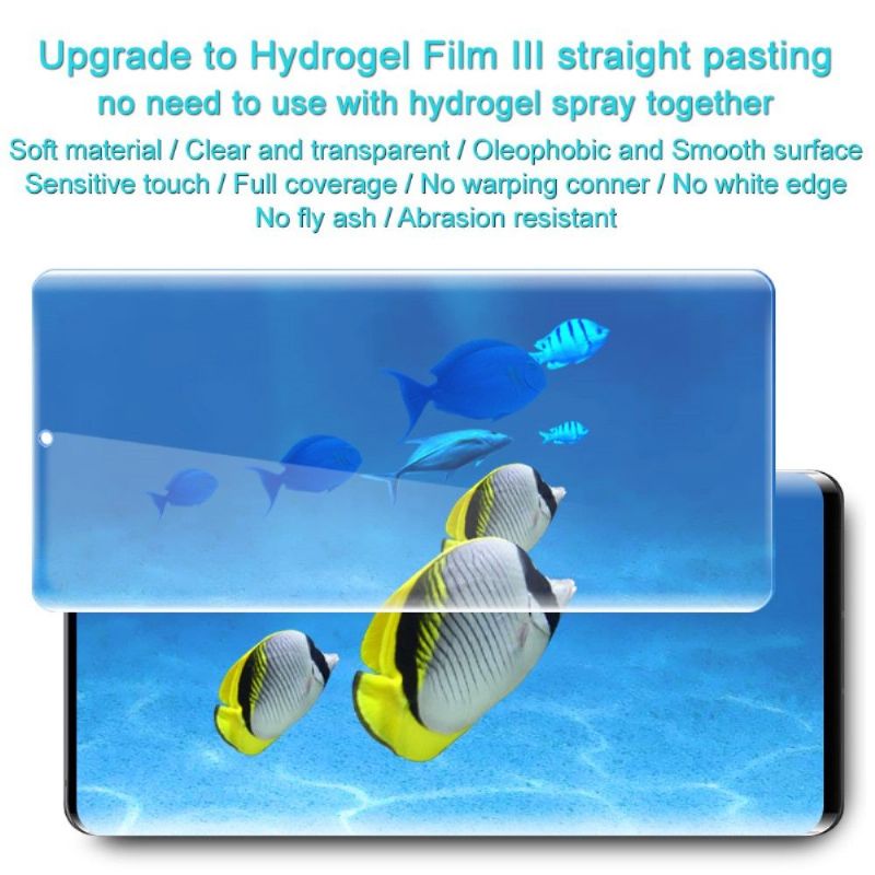 Huawei P30 Pro - 2 Full Beskyttelsesfilmer Med Hydrogel Skjermbeskytter