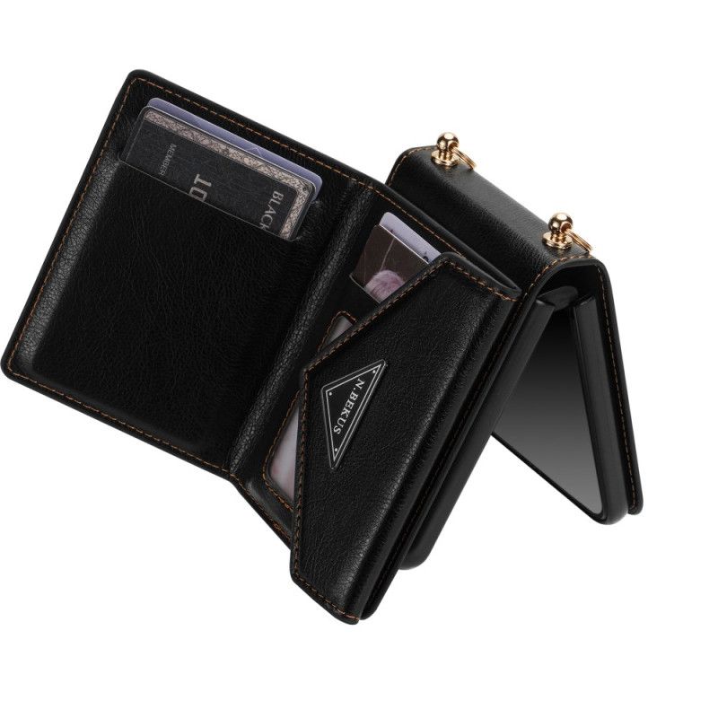 Case Etui Samsung Galaxy Z Flip 7 Mobildeksel N.bekus Skulderlommebok