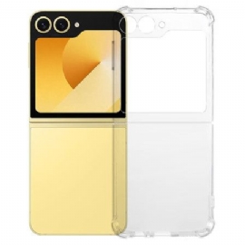 Deksel Samsung Galaxy Z Flip 7 Forsterket Gjennomsiktig