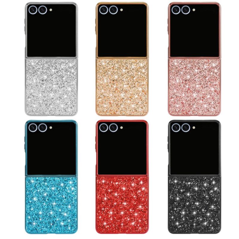Deksel Samsung Galaxy Z Flip 7 Glitter Beskyttelse Deksel