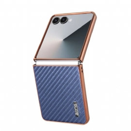 Deksel Samsung Galaxy Z Flip 7 Karbonfiber Beskyttelse Deksel