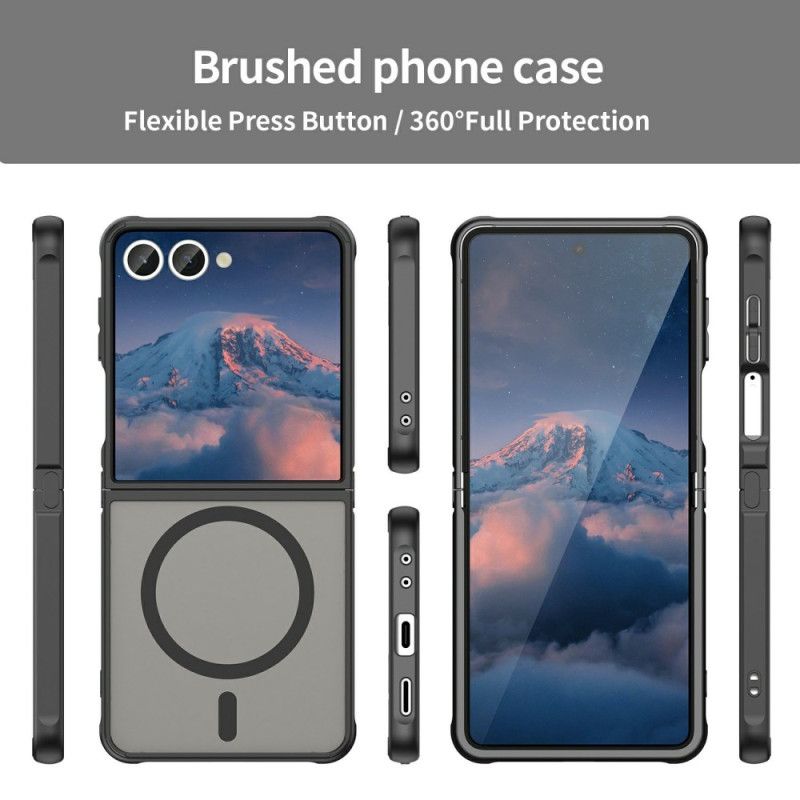 Deksel Samsung Galaxy Z Flip 7 Kompatibel Med Magsafe Fallbeskyttelse Beskyttelse Deksel