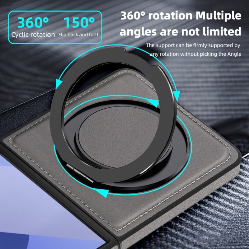 Deksel Samsung Galaxy Z Flip 7 Kompatibel Med Magsafe-ringholder Beskyttelse Deksel