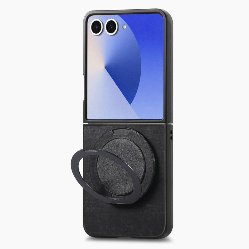 Deksel Samsung Galaxy Z Flip 7 Læreffekt Med Roterende Stativ