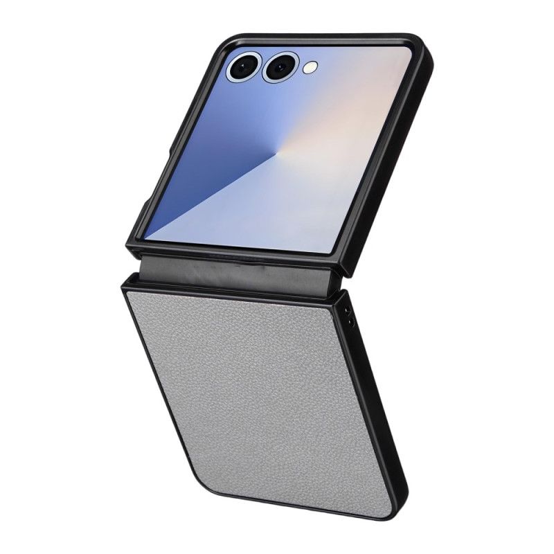 Deksel Samsung Galaxy Z Flip 7 Lærtekstur
