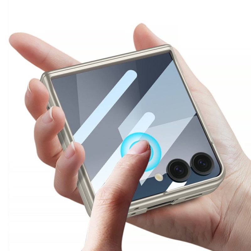 Deksel Samsung Galaxy Z Flip 7 Magnetisk Hengselbeskytter Og Skjermbeskytter