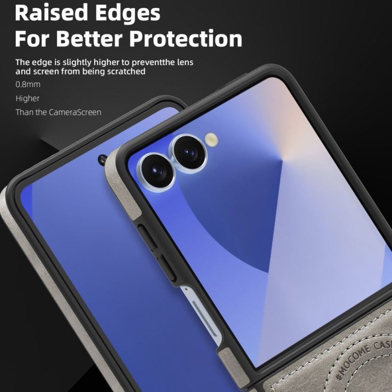 Deksel Samsung Galaxy Z Flip 7 Magsafe-kompatibel Med Stativ Beskyttelse Deksel