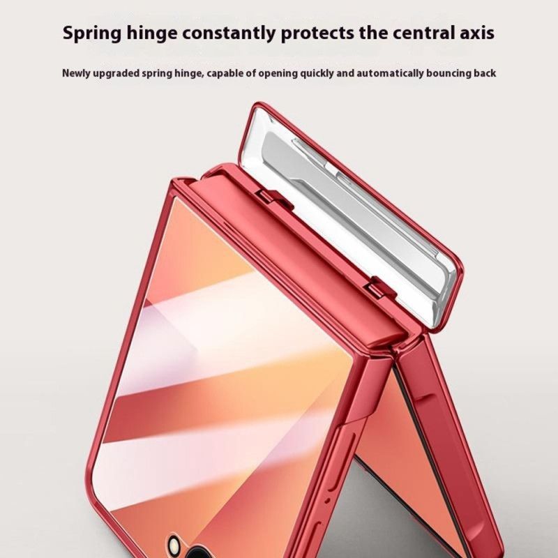 Deksel Samsung Galaxy Z Flip 7 Metalleffekt Beskyttelse Deksel