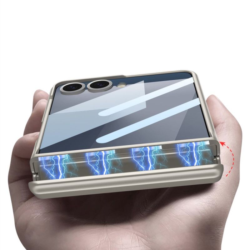 Deksel Samsung Galaxy Z Flip 7 Mobildeksel Gkk Magnetisk Stativ Og Beskyttelse