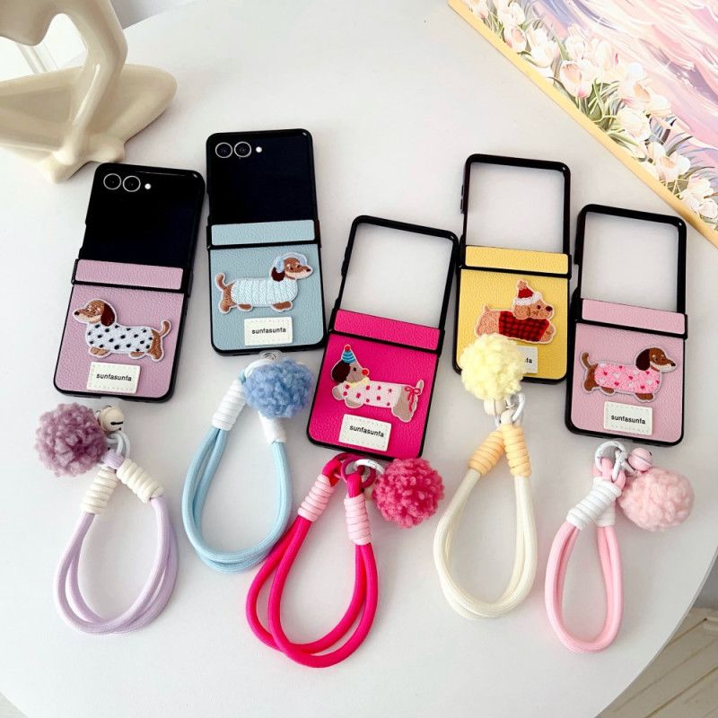 Deksel Samsung Galaxy Z Flip 7 Mobildeksel Hengselbeskytter Og Stropp