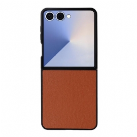 Deksel Samsung Galaxy Z Flip 7 Mobildeksel Monokrom Skinneffekt