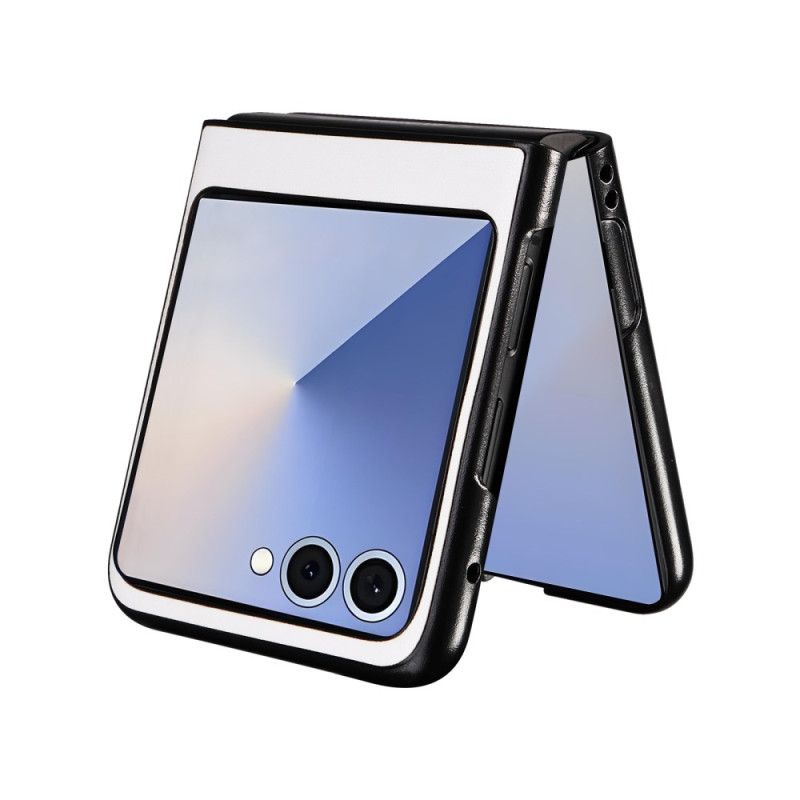 Deksel Samsung Galaxy Z Flip 7 Mobildeksel Monokrom Skinneffekt