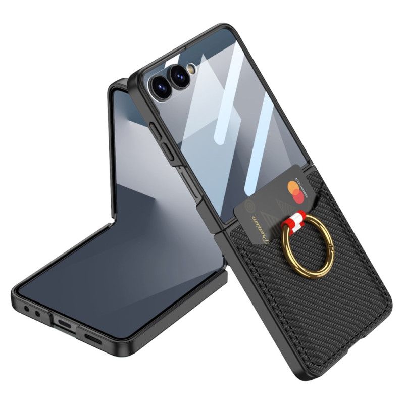 Deksel Samsung Galaxy Z Flip 7 Mobildeksel Ringholder Og Kortholder