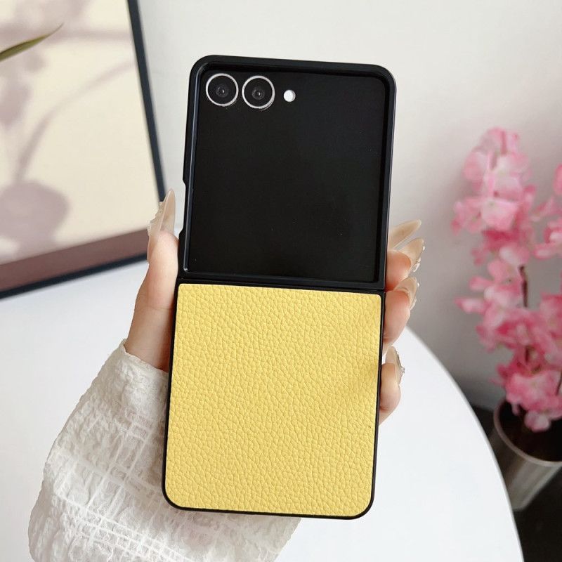 Deksel Samsung Galaxy Z Flip 7 Mobildeksel Teksturert Skinneffekt