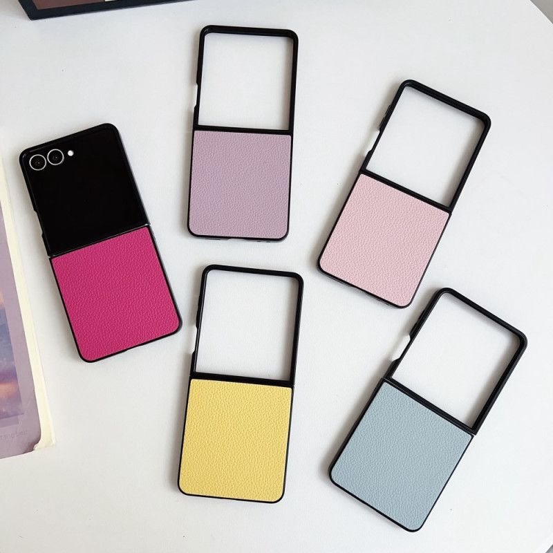 Deksel Samsung Galaxy Z Flip 7 Mobildeksel Teksturert Skinneffekt