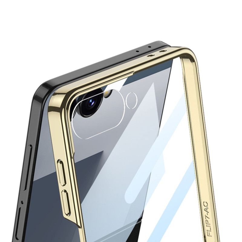 Deksel Samsung Galaxy Z Flip 7 Mobildeksel Vevd Tekstur Med Ringholder