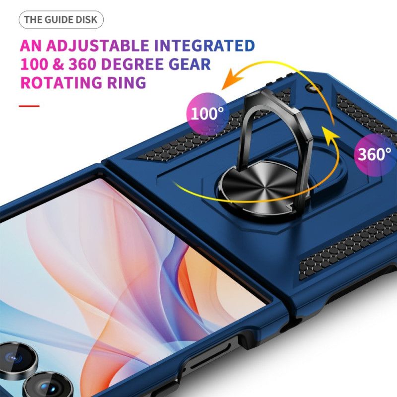 Deksel Samsung Galaxy Z Flip 7 Ringholder Og Støtsikker Beskyttelse