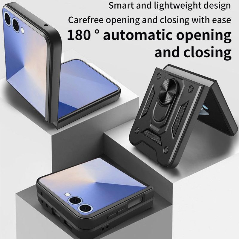 Deksel Samsung Galaxy Z Flip 7 Robust Med Ringholder Beskyttelse Deksel